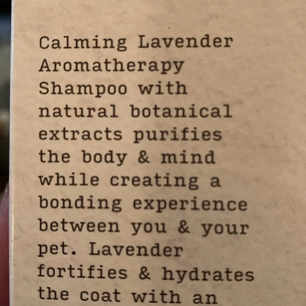 2/$20. Dog Shampoo Bundle Lavender Aromatherapy Pet Bowls